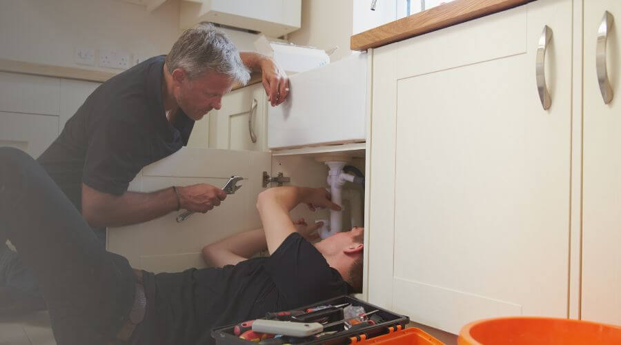 Professional burst pipe repair services in Crowder, MS